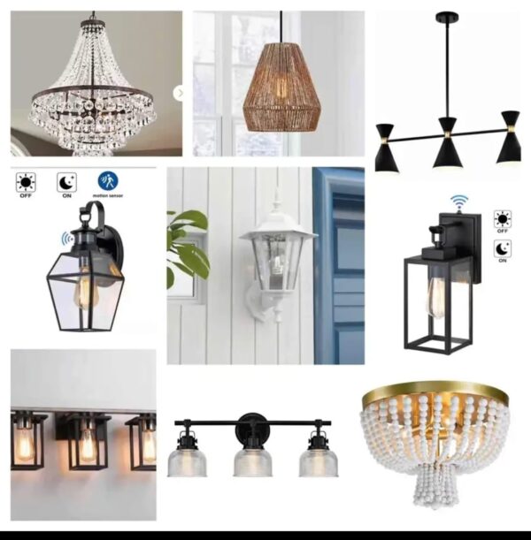Lighting pallets wholesale