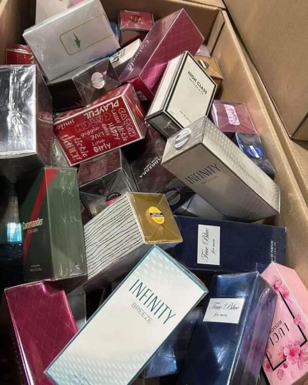 Perfume liquidation pallet wholesale
