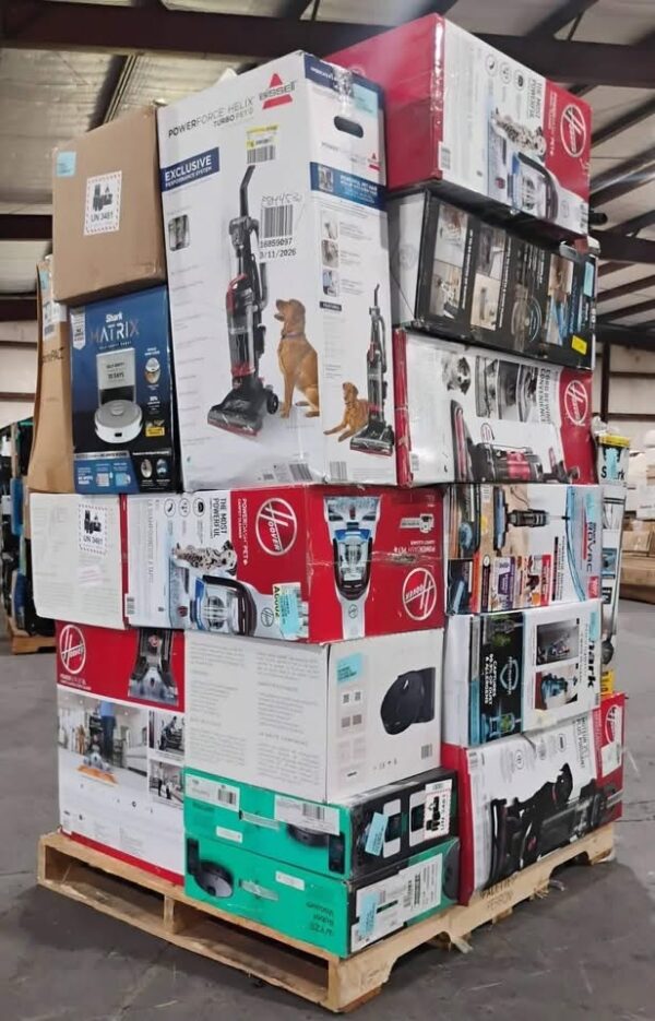MIXED POWER TOOLS & VACUUM PALLET