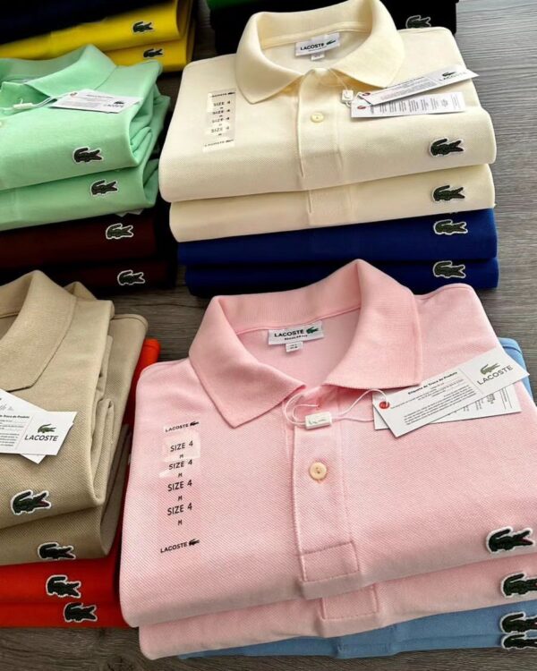 Lacoste polo shirts pallet